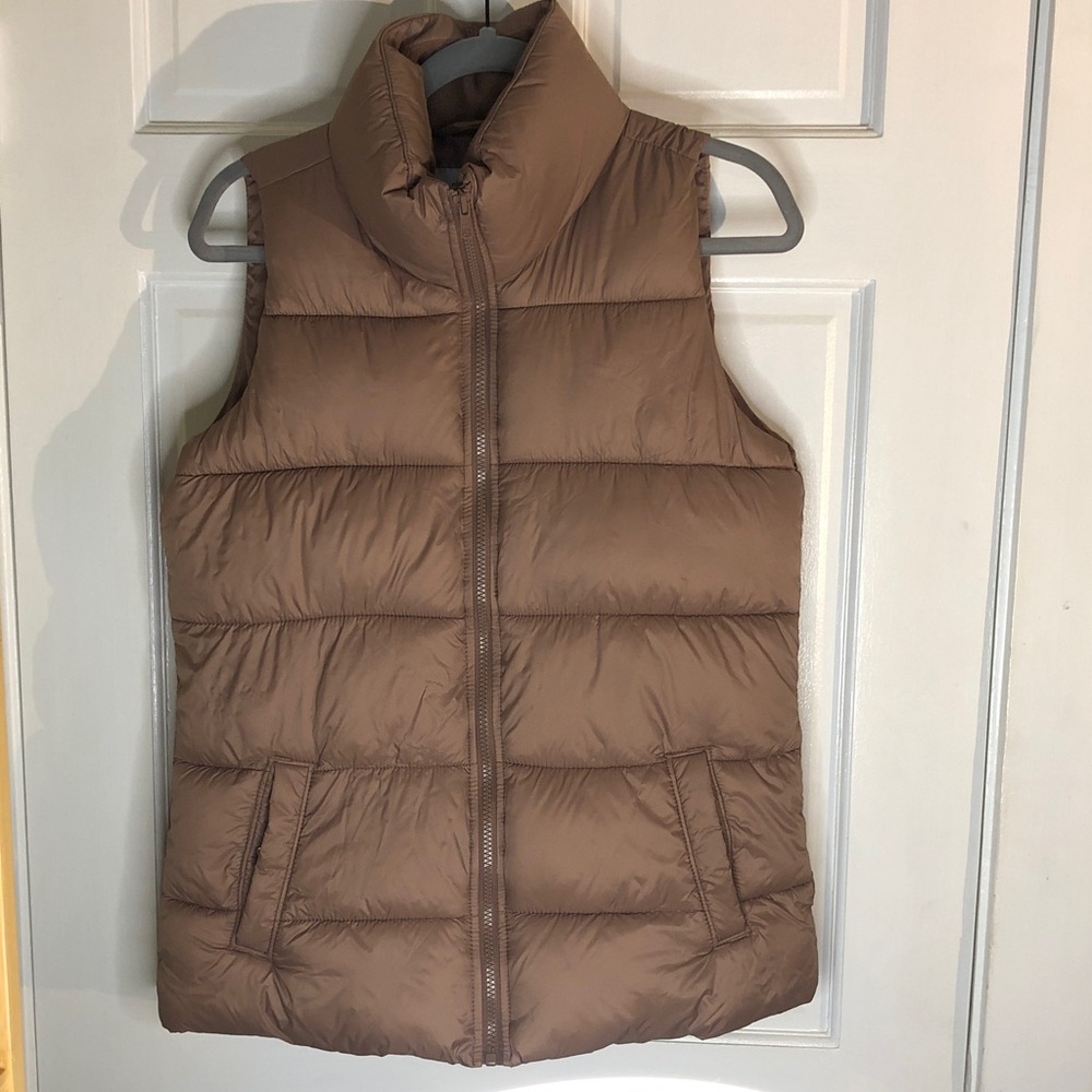 Purple/gray Puffer Vest